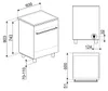 Smeg CX68MF8-2, Freistehender Kocher, Edelstahl, Produktbild-Vorschau 2