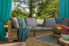 Eurofirany RITA Rideau 140x250 Œillets Turquoise Voir les images du produit 11