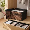 Sekey Aufbewahrungsboxen Stoffboxen mit Deckel 45 L Produktbild-Vorschau 6
