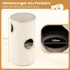 COSTWAY 4-laags kraboom voor katten, meerlaags kattenhuis Productafbeelding-voorbeeld 3
