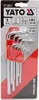 YATO TORX tamper sada klíčů 9ks T10-50 YT-0511 Náhled obrázku produktu 5