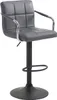 Barhocker Lucy V2 schwarz grau Produktbild-Vorschau 1