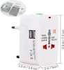 Reiseadapter mit 2 USB-Anschlüssen, universelles Produktbild-Vorschau 3