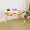 Bureau avec 3 tiroirs en bambou Table de travail pour le Voir les images du produit 5