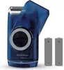 Braun MobileShave M-60b Rasoio Blu, Trasparente rasoio Anteprima dell’immagine prodotto 5