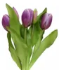 Tulpen künstlich 30cm Tulpenbündel mit 5Tulpen Real Touch Produktbild-Vorschau 2