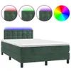 The Living Store Boxspringbett mit Matratze & LED Produktbild-Vorschau 2