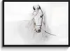 MuchoWow® MuchoWow® Gerahmtes Poster Pferd - Aquarell - Produktbild-Vorschau 1