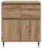 vidaXL Dressoir Artisan-Eik, 60 x 35 x 70 cm, samengesteld Productafbeelding-voorbeeld 6
