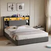 Lit rembourré ProximaX 140 x 200 cm avec ports USB et Voir les images du produit 11