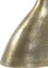 A close-up view of the textured surface of a metallic object, likely a table leg or base, with a bronze and gold finish. Produktbild-Vorschau