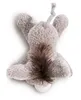 A plush toy donkey seen from the back. Produktbild-Vorschau