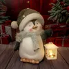 Figurka dekoracyjna pingwin z latarnią 35 cm Solis Decor Podgląd zdjęcia produktu 6