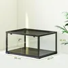 PawHut Terrarium für Reptilien Glasterrarium mit Schiebetür Produktbild-Vorschau 3