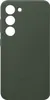 A dark green Samsung phone case is shown against a white background. Produktbild-Vorschau