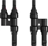 MC4 T-Adapter Set, 2/1, IP67, 1.5kV, schwarz Produktbild-Vorschau 1