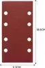 Brusné listy zrnitost 120 93x185mm 8 otvorů na suchý zip Náhled obrázku produktu 4