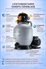 Verda Sandfilteranlage Pumpe 10000 l/h 800g inkl. Produktbild-Vorschau 8