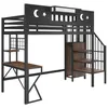 Flieks Etagenbett 90x200cm mit USB, Hochbett mit Led, Produktbild-Vorschau 11