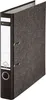 A dark gray Leitz binder is shown standing upright against a white background. Podgląd zdjęcia produktu