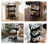 Carrello Relaxdays, 3 ripiani, carrello multiuso, per Anteprima dell’immagine prodotto 3