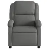 vidaXL Fauteuil relax électrique gris foncé Tissu Voir les images du produit 7
