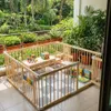 Parc pour bébé XMTECH, pliable, en bois, 8 éléments, Voir les images du produit 9