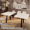 MetaloPro Thusia Split Stolní nohy kovové, stabilní stolní Náhled obrázku produktu 7