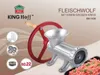Gusseisen #22 Fleischwolf Kinghoff Kh-1430 Produktbild-Vorschau 9