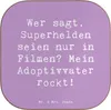 Mr. & Mrs. Panda Tischuntersetzer Spruch Adoptivvater Produktbild-Vorschau 1