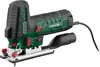 A studio shot of a green and black jigsaw. Produktbild-Vorschau