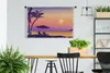 MuchoWow® Wandteppich Wandbehang Strand - Stuhl - Produktbild-Vorschau 2