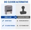 GENIE S-402 Selbstfärbender Stempel Set mit bis zu 4 Zeilen Produktbild-Vorschau 6