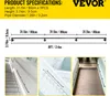 VEVOR 240 cm Retro zábradlie z vodovodného potrubia Náhľad obrázku produktu 7