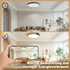 Ikodm LED Deckenleuchte Holz 40cm, 60W Dimmbar Deckenlampe Produktbild-Vorschau 8