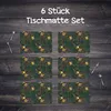 Tischset 6x45x30 cm Platzset Tischmatte Platzmatte Produktbild-Vorschau 4