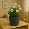 Prosperplast s.r.o. Kvetináč MILLY antracit 39,5 cm Náhľad obrázku produktu 4