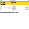Reyher  Zylinderschrauben ISO 1207 Messing M 5 x 8 Ms (200 Produktbild-Vorschau 1