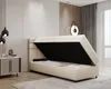 Boxspringbett 90x200, mit Bettkasten, Beige, Matratze und Produktbild-Vorschau 2