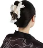 Elegantes Plüsch Haarklammer Set | 2 Stück große Haarspange Produktbild-Vorschau 5