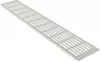 Lüftungsgitter Silber eloxiert F1 100mm x 200mm Stegblech Produktbild-Vorschau 2