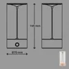 LED stolová lampa Nabíjateľná nočná lampa Bezdrôtové Náhľad obrázku produktu 8