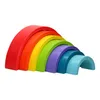 Drevená skladačka Rainbow Jouéco Náhľad obrázku produktu 4