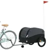 Möbel Fahrradanhänger Schwarz 45 kg Eisen - Fahrradanhänger Produktbild-Vorschau 3