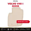 DURBAN Beige Velours-Fahrerfußmatte für Volvo V40 I Kombi Produktbild-Vorschau 17