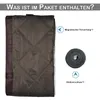 Magnet Türvorhang Wärmeschutzvorhang 90x210cm Selbstklebend Produktbild-Vorschau 4
