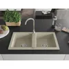 Mexen Mario granitový dvojkomorový drez 820 x 436 mm, Náhľad obrázku produktu 3