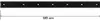 Airline Schiene, eckig Standard, 50 cm, schwarz Produktbild-Vorschau 3