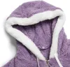 ASKSA Veste polaire femme Veste en tricot unicolore zippée Voir les images du produit 3