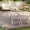 WOLTU Campingtisch Klapptisch höhenverstellbar Aluminium Produktbild-Vorschau 4